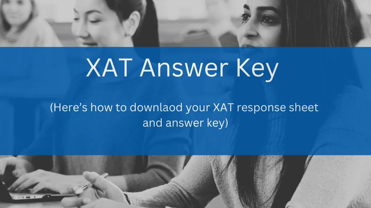 XAT Answer Key & Response Sheet 2025 Download