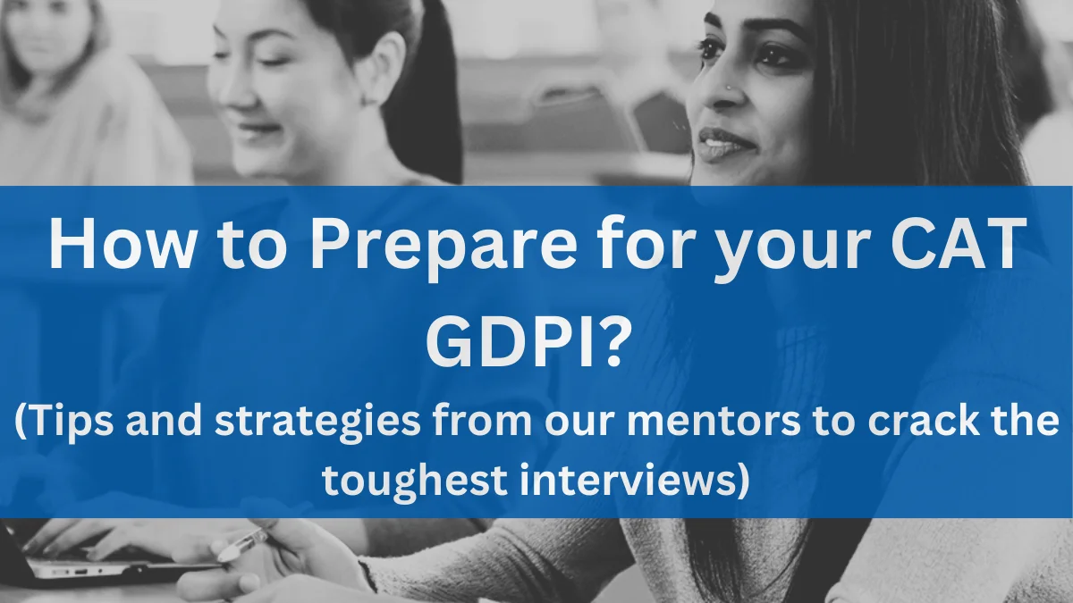 CAT gdpi preparation