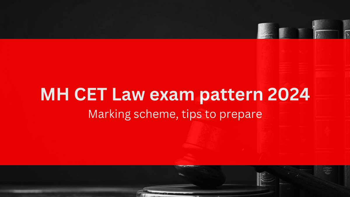 MH CET Law exam pattern 