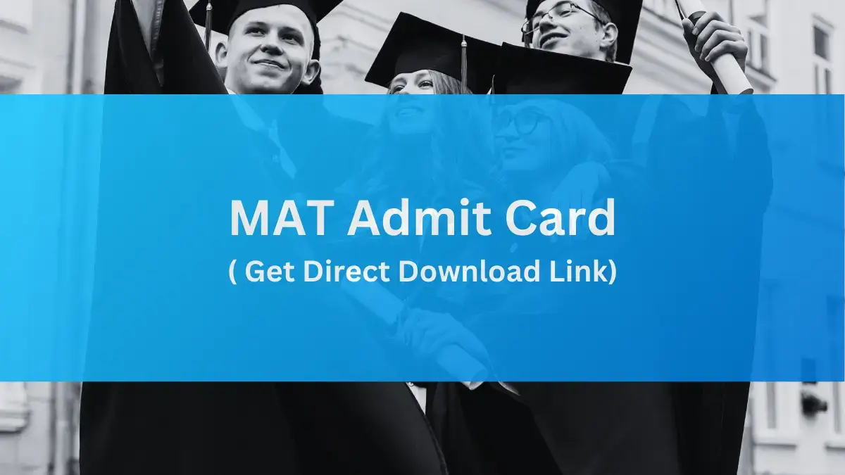 MAT Admit Card