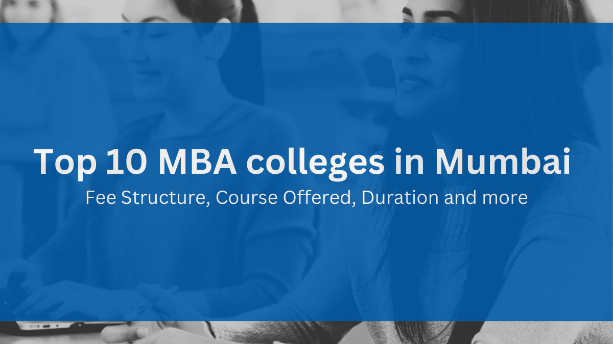 Top 10 MBA colleges in Mumbai