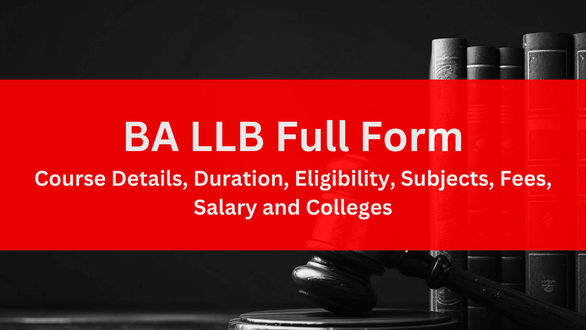 BA LLB Full Form 