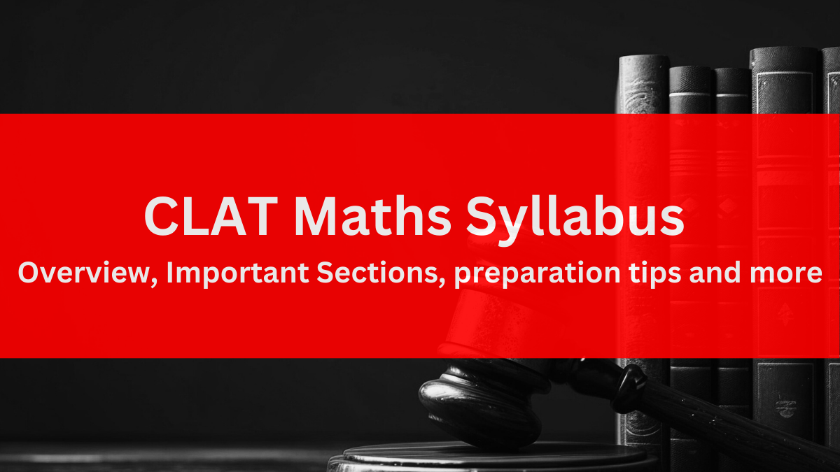 CLAT Maths Syllabus