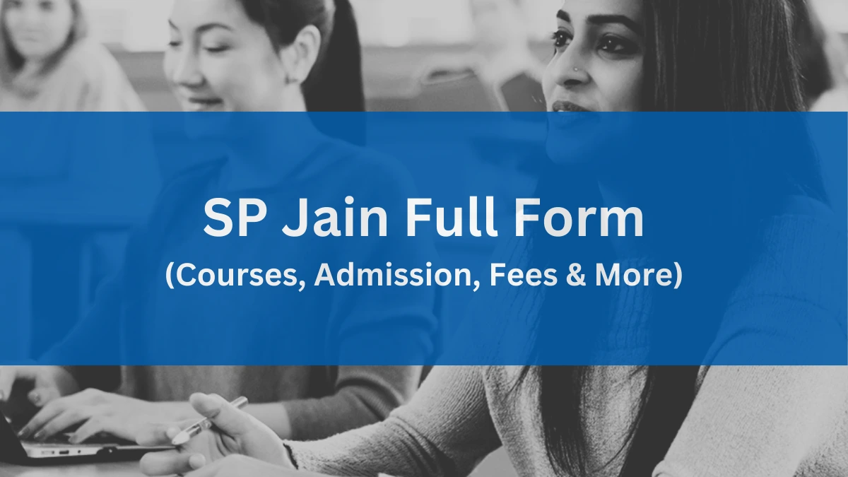 SP Jain Full Form