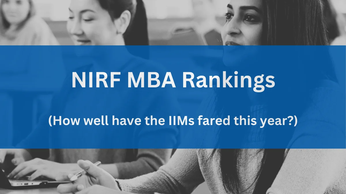 NIRF MBA rankings