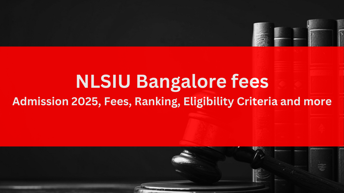 NLSIU Bangalore fees