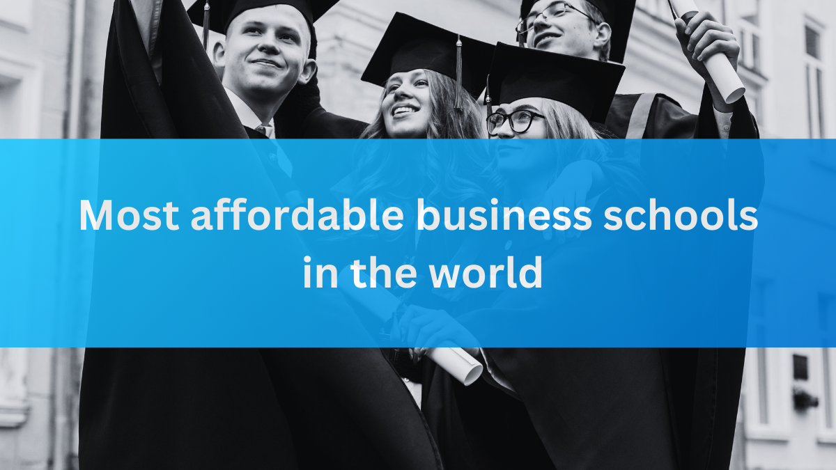 Most affordable MBA programs