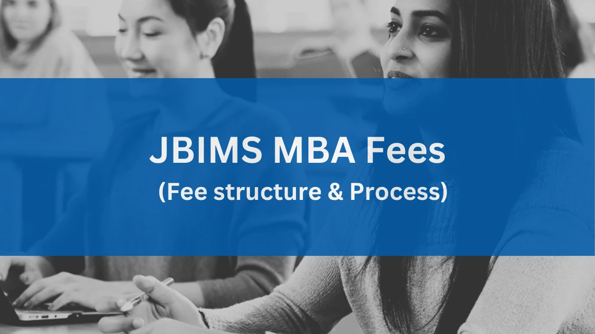 JBIMS MBA Fees