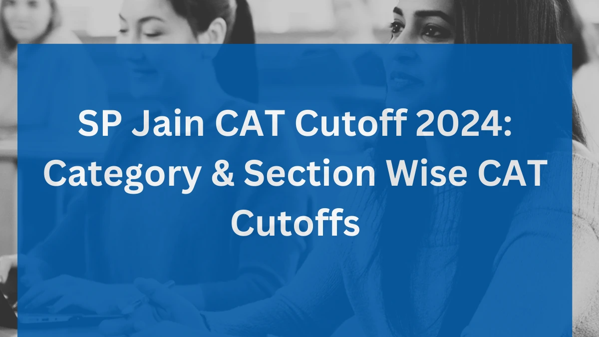 SP Jain Cutoff