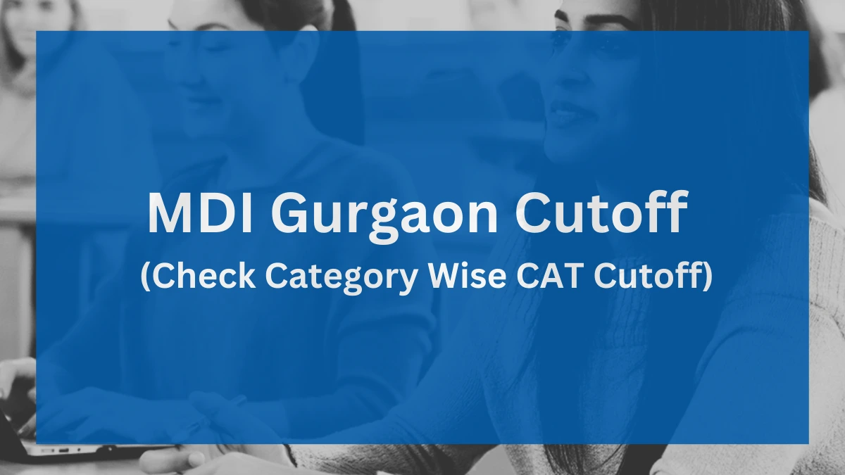 MDI Gurgaon Cutoff