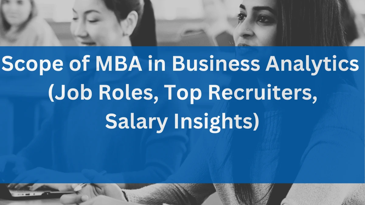 MBA in Buisiness Analytics