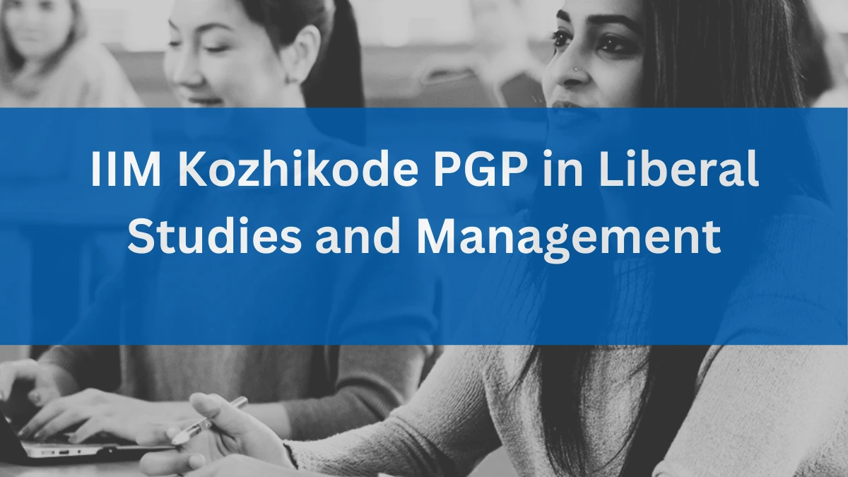 PGP LSM IIM Kozhikode