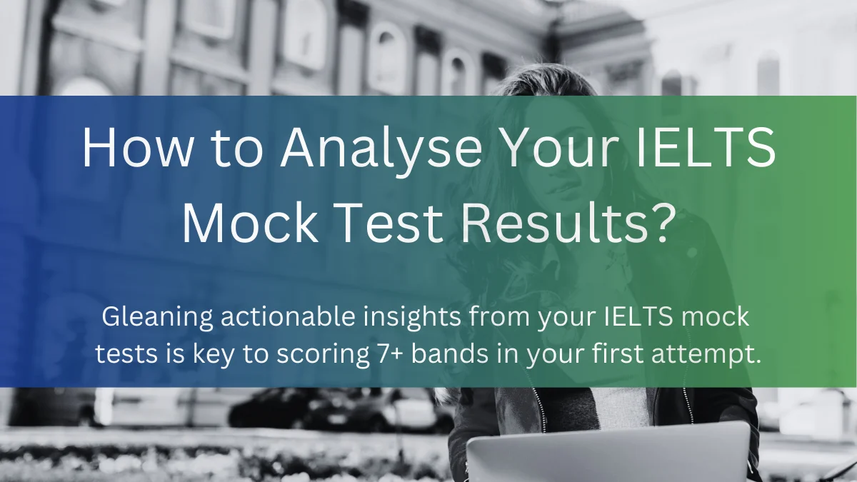 how to analyse ielts mock test