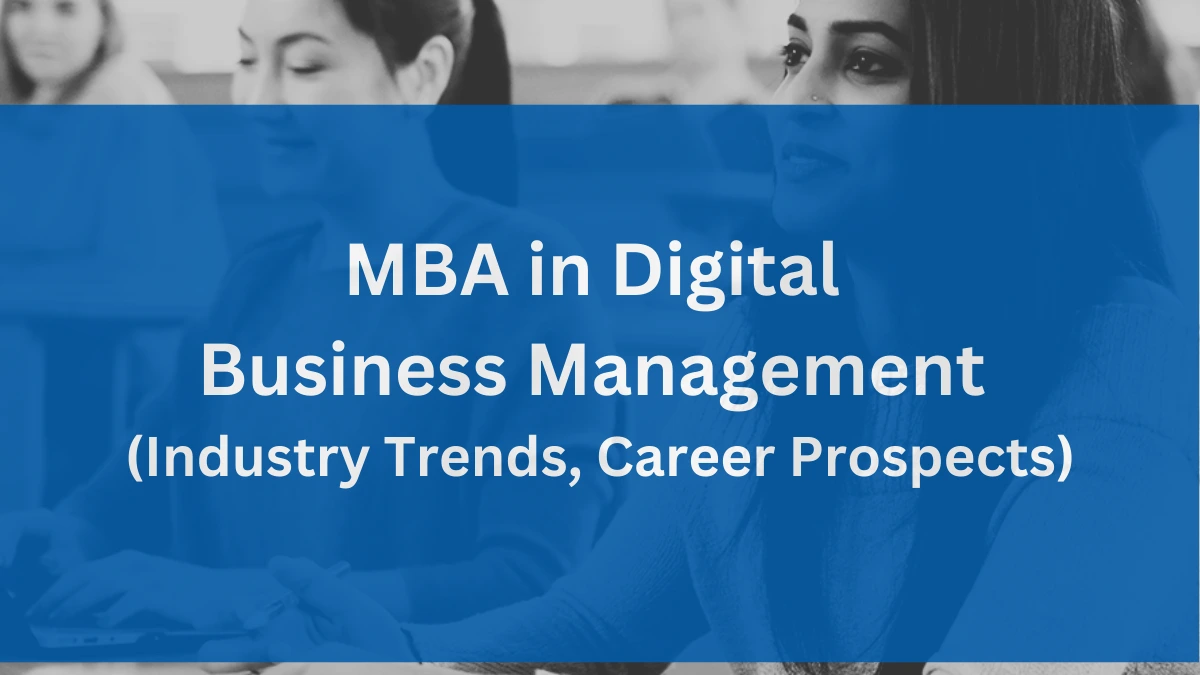 MBA Digital Business Management