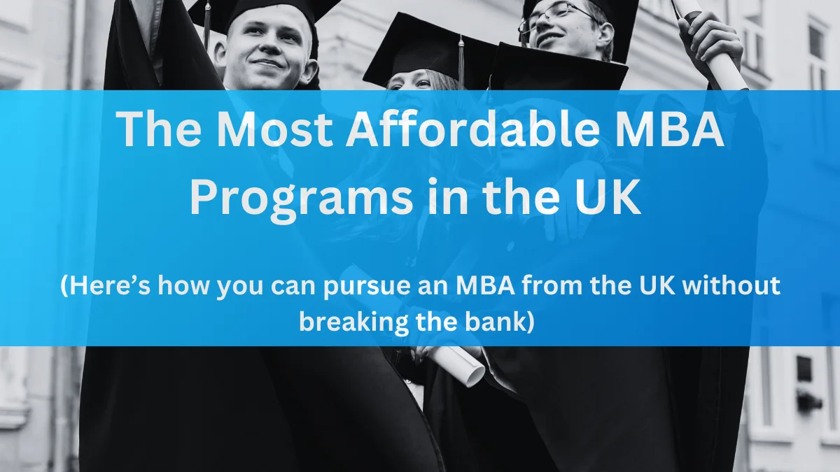 affordable mba in the uk