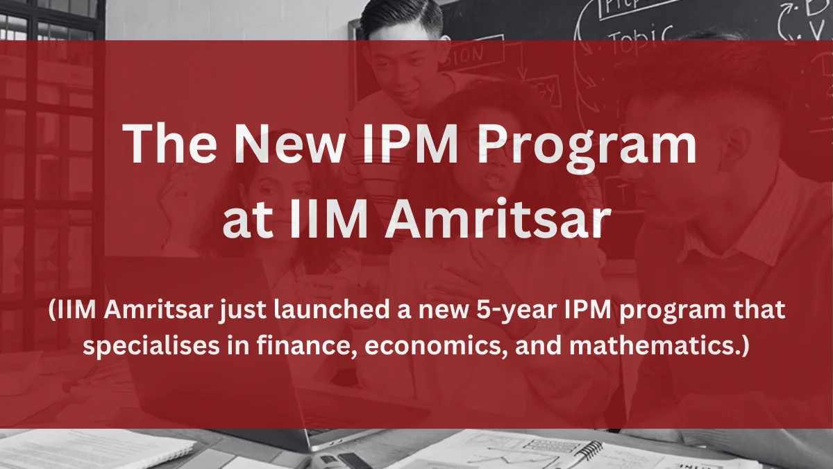 iim amritsar ipm program