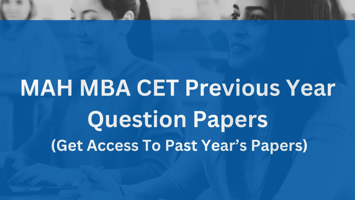 MAH MBA CET Previous Year Question Papers
