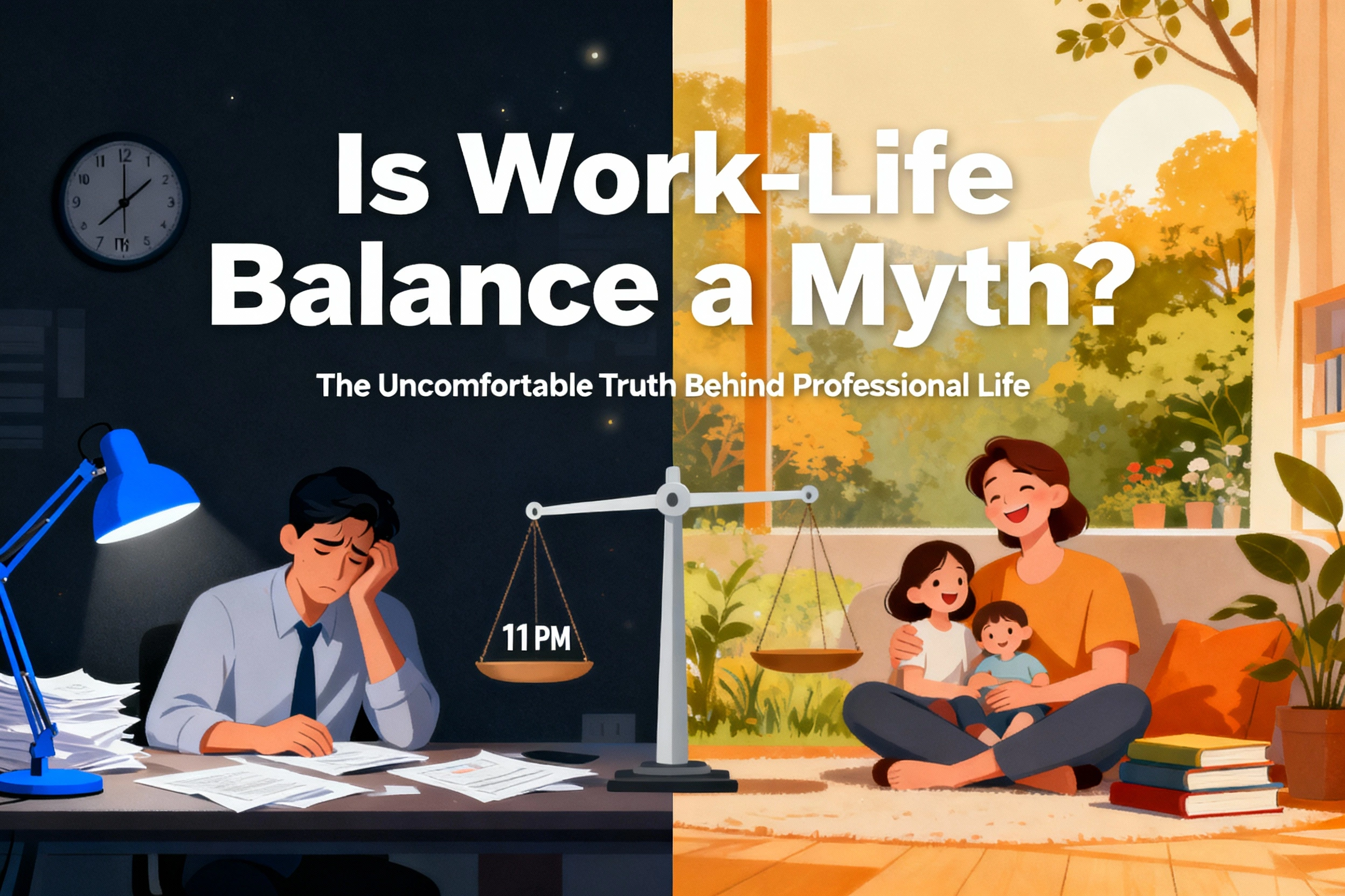 Is Work Life Balance a Myth - Here's the Uncomfortable Truth